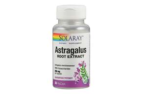 Sie sehen eine Packung Supplementa Astragalus Extract Kapseln, Produktbild: 01 Supplementa Astragalus Extract Kapseln, A-Nr.: 5573396 - 01