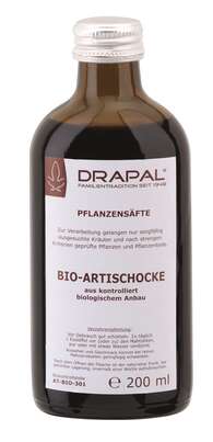 DRAPAL® Artischocke Bio Pflanzensaft, A-Nr.: 0229607 - 01