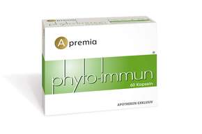 Sie sehen eine Packung Apremia Phyto-Immun, Produktbild: 01 Apremia Phyto-Immun, A-Nr.: 5392200 - 01