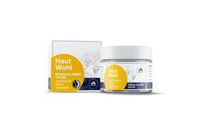 Sie sehen eine Packung ApoCare HautWohl Ringelblumensalbe natrue 50ml, Produktbild: 01 ApoCare HautWohl Ringelblumensalbe natrue 50ml, A-Nr.: 4803144 - 01