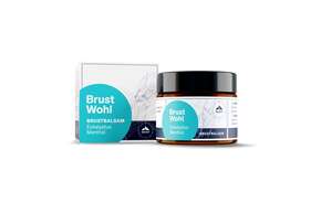 Sie sehen eine Packung ApoCare BrustWohl Balsam 50ml, Produktbild: 01 ApoCare BrustWohl Balsam 50ml, A-Nr.: 4802363 - 01