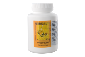 Sie sehen eine Packung Apimanu Hypertosan Ayurveda Kapseln, Produktbild: 01 Apimanu Hypertosan Ayurveda Kapseln, A-Nr.: 3119718 - 01