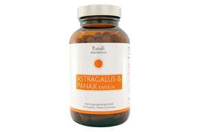 Sie sehen eine Packung Astragalus und Panax Kapseln, Produktbild: 01 Astragalus und Panax Kapseln, A-Nr.: 5606345 - 01