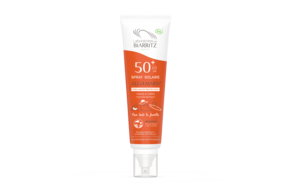 Sie sehen eine Packung Alga Maris bio Sonnenspray LSF 50 + LdB, Produktbild: 01 Alga Maris bio Sonnenspray LSF 50 + LdB, A-Nr.: 5279917 - 01