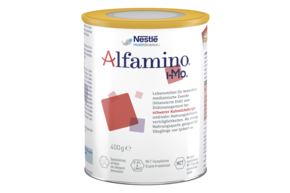 Sie sehen eine Packung Alfamino HMO 6x400g, Produktbild: 01 Alfamino HMO 6x400g, A-Nr.: 5332793 - 01