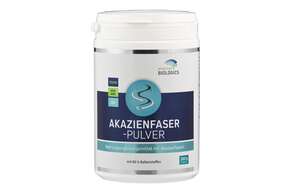 Sie sehen eine Packung Supplementa Akazienfaser-Pulver Bio, Produktbild: 01 Supplementa Akazienfaser-Pulver Bio, A-Nr.: 5395730 - 01