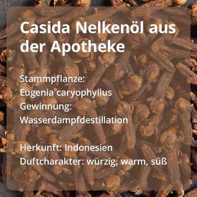 Nelkenöl – naturreines ätherisches Öl, A-Nr.: 5679284 - 02