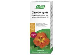Sie sehen eine Packung A.Vogel Zink-Complex, Produktbild: 01 A.Vogel Zink-Complex, A-Nr.: 5328337 - 01