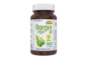 Sie sehen eine Packung Espara Omega-3 vegan Kapseln, Produktbild: 01 Espara Omega-3 vegan Kapseln, A-Nr.: 5399194 - 01