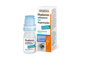 Hyaluron-ratiopharm® Gel Augentropfen, A-Nr.: 5429601 - 01