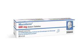 Mucobene® 600 mg – lösbare Tabletten, A-Nr.: 3931466 - 01