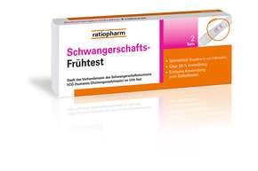 Schwangerschafts-Frühtest ratiopharm, A-Nr.: 5374277 - 01