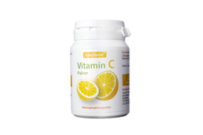Sie sehen eine Packung Apoforce® Vitamin C Pulver, Produktbild: 01 Apoforce® Vitamin C Pulver, A-Nr.: 5331919 - 01