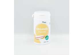 Sie sehen eine Packung Arganöl 500 mg Kapseln, Produktbild: 01 Arganöl 500 mg Kapseln, A-Nr.: 4547534 - 01