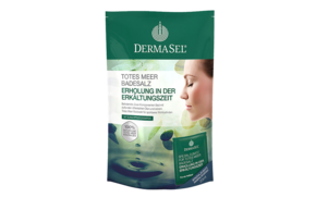 DermaSel® Totes Meer Badesalz Erholung in der Erkältungszeit, A-Nr.: 4155596 - 01