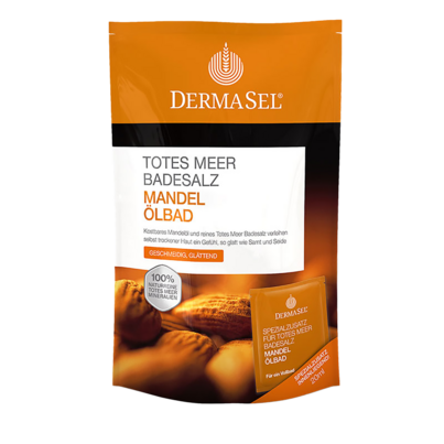 DermaSel® Totes Meer Badesalz Mandel Ölbad, A-Nr.: 3831925 - 01