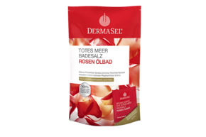 DermaSel® Totes Meer Badesalz Rosen Ölbad, A-Nr.: 2648863 - 01