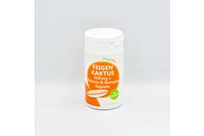 Sie sehen eine Packung Feigenkaktus 500mg + Vitamin-B-Komplex Kapseln, Produktbild: 01 Feigenkaktus 500mg + Vitamin-B-Komplex Kapseln, A-Nr.: 4547617 - 01