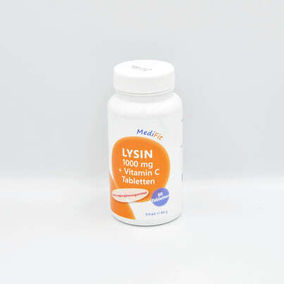 Lysin 1.000 mg + Vitamin C Tabletten, A-Nr.: 4547267 - 01