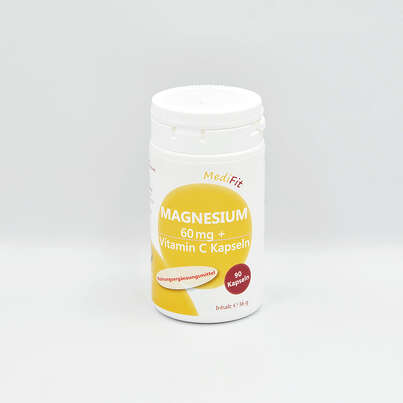 Magnesium 60 mg + Vitamin C Kapseln, A-Nr.: 4547793 - 01