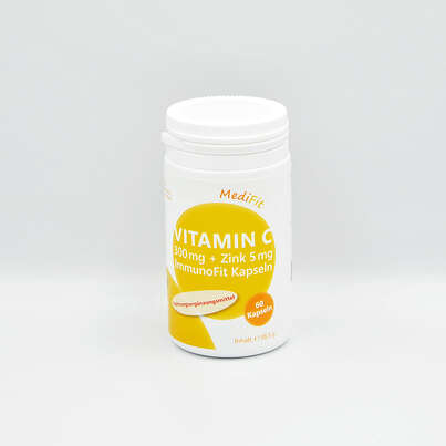 Vitamin C 300 mg + Zink ImmunoFit Kapseln, A-Nr.: 4547741 - 01