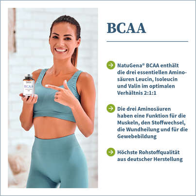 NatuGena BCAA Kapseln, A-Nr.: 5699111 - 02