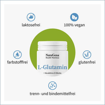 NatuGena L-Glutamin Pulver, A-Nr.: 5404305 - 02