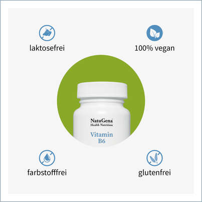 NatuGena Vitamin B6 Kapseln, A-Nr.: 5404400 - 02