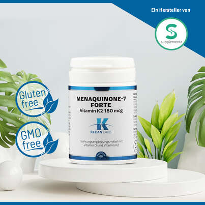 Menaquinone-7 Forte Vitamin K2 Klean Labs Kapseln, A-Nr.: 5395807 - 05