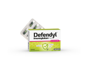 Sie sehen eine Packung Defendyl-Imunogulkan P4H® Kapseln, Produktbild: 01 Defendyl-Imunogulkan P4H® Kapseln, A-Nr.: 4023512 - 01