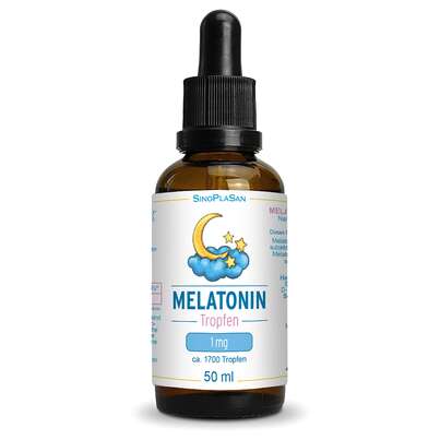 Melatonin 1 mg Tropfen 50 ml, A-Nr.: 5354530 - 01