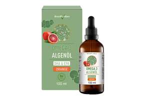 Omega 3 Algenöl DHA+ EPA ORANGE 100 ml, A-Nr.: 4867405 - 01