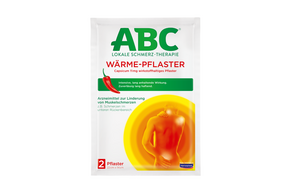 Sie sehen eine Packung Hansaplast ABC Wärme-Pflaster, Produktbild: 01 Hansaplast ABC Wärme-Pflaster, A-Nr.: 3047019 - 01
