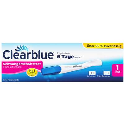 Clearblue Schwangerschaftstest Frühe Erkennung, A-Nr.: 4525254 - 01