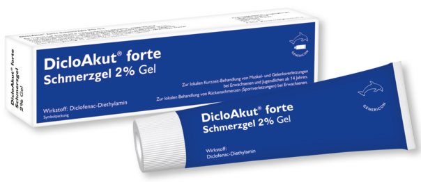 DicloAkut® forte Schmerzgel 2 % Gel, A-Nr.: 5521904 - 01