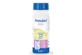 Sie sehen eine Packung Fresubin® Renal Drink Vanille, Produktbild: 01 Fresubin® Renal Drink Vanille, A-Nr.: 4131532 - 01
