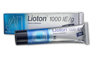 Lioton® - Das Gel mit hoher Heparin Konzentration (1000 IE/g), A-Nr.: 3526777 - 01