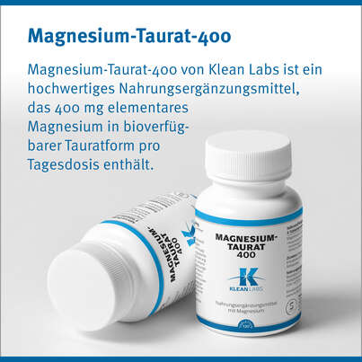 Magnesium-Taurat 400 Klean Labs Tabletten, A-Nr.: 5598249 - 06