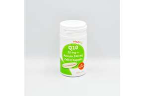 Sie sehen eine Packung Q10 30 mg + Acerola 240 mg, Produktbild: 01 Q10 30 mg + Acerola 240 mg, A-Nr.: 4547652 - 01
