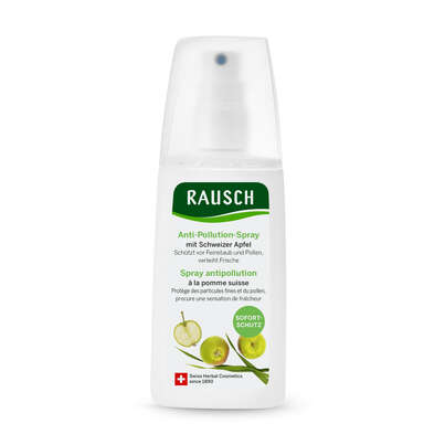 Sie sehen eine Packung RAUSCH Anti-Pollution-Spray mit Schweizer Apfel, Produktbild: 01 RAUSCH Anti-Pollution-Spray mit Schweizer Apfel, A-Nr.: 5867293 - 01