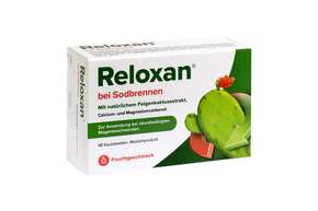 Sie sehen eine Packung Reloxan® Kautablette Fruchtgeschmack, Produktbild: 01 Reloxan® Kautablette Fruchtgeschmack, A-Nr.: 5510869 - 01