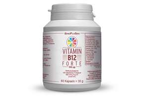 Vitamin B12 FORTE 500 µg Methylcobalamin 60 Kapseln, A-Nr.: 4737217 - 01