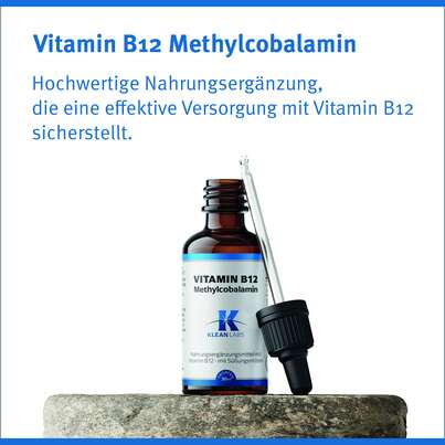 Vitamin B12 Methylcobalamin Klean Labs Tropfen, A-Nr.: 5598143 - 05