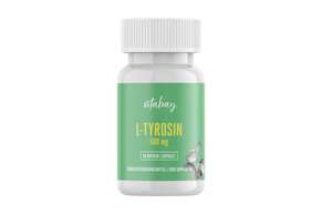 Sie sehen eine Packung Vitabay L-TYROSIN 500 mg Kapseln, Produktbild: 01 Vitabay L-TYROSIN 500 mg Kapseln, A-Nr.: 5878813 - 01