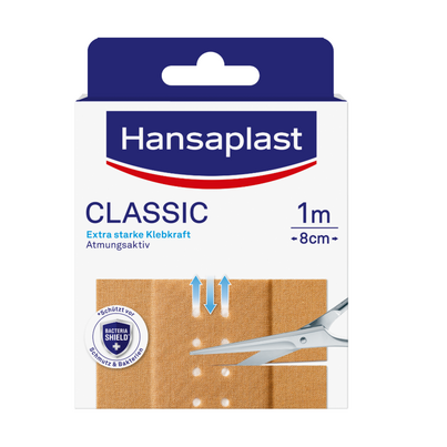 Hansaplast CLASSIC 1m x 8cm, A-Nr.: 5013622 - 01