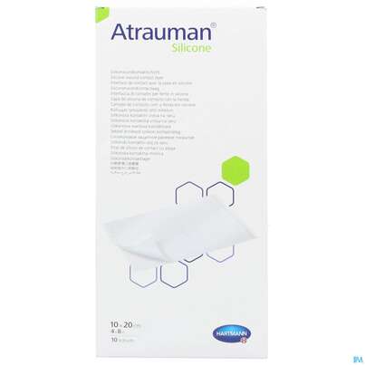 Wundauflagen Atrauman Silicone 10x 20cm 10st, A-Nr.: 4522126 - 01