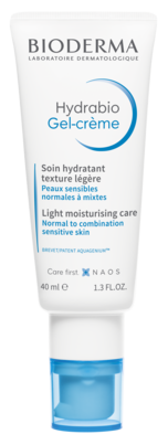 Sie sehen eine Packung Bioderma Hydrabio Gel Creme, Produktbild: 01 Bioderma Hydrabio Gel Creme, A-Nr.: 4518343 - 01