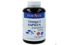 Omega -3 Norsan Kapseln 120st, A-Nr.: 4552529 - 01