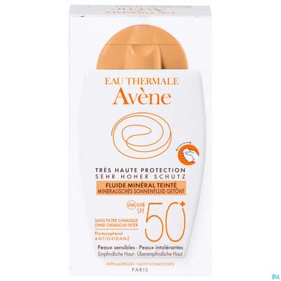 Avène Mineralisches Sonnenfluid Getönt Spf 50+ 40ml, A-Nr.: 4606030 - 03