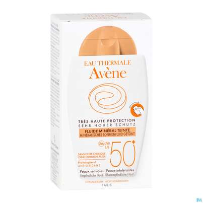 Avène Mineralisches Sonnenfluid Getönt Spf 50+ 40ml, A-Nr.: 4606030 - 06